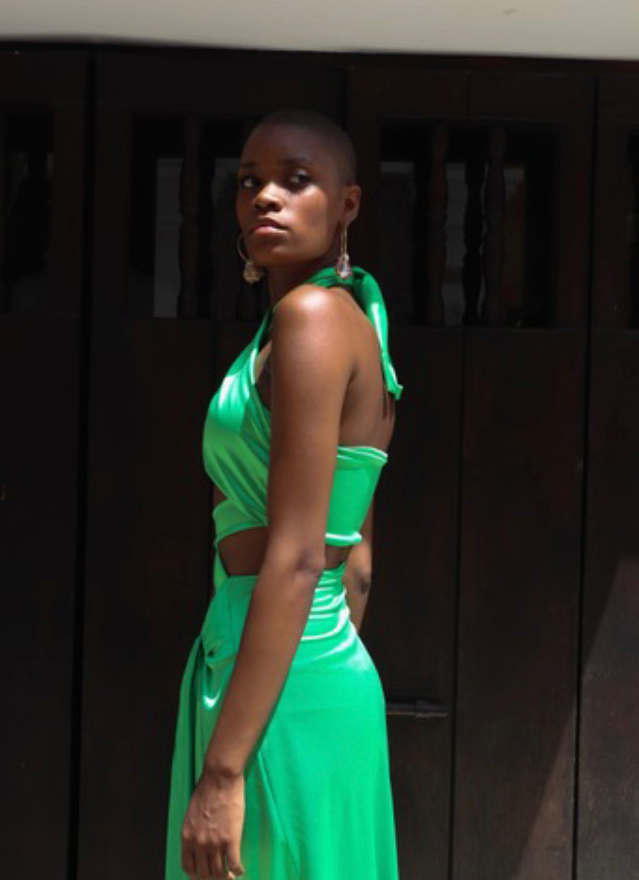 Oceane Green Dress