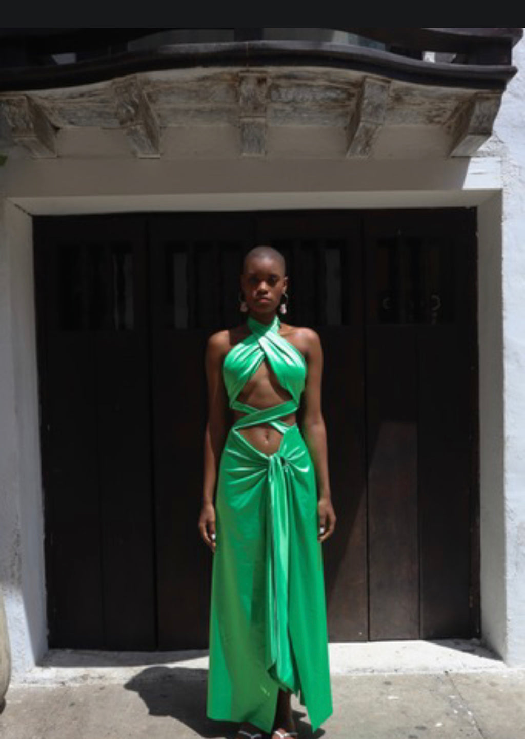 Oceane Green Dress